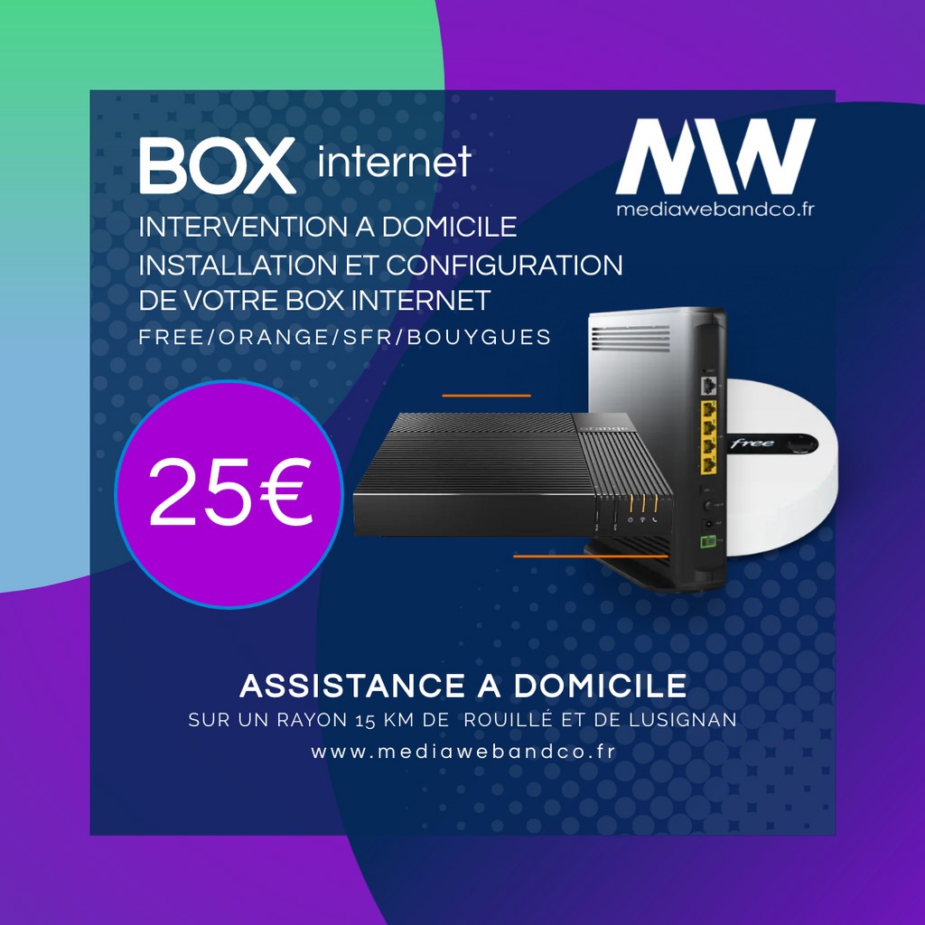 Installation de votre Box internet à domicile Installation de votre Box internet à domicile